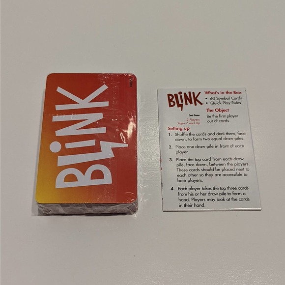 Reinhard Staupe’s Blink Card Game, The World’s Fastest Game (Sealed Deck) - Picture 4 of 9